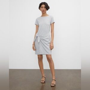 Club Monaco Old Money Classic Casual Front Tie Sheath Mini Dress Size Medium